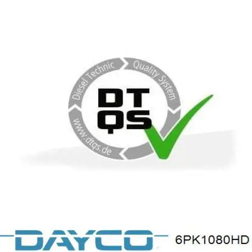 Comprar 6PK1080HD Dayco Correa trapezoidal