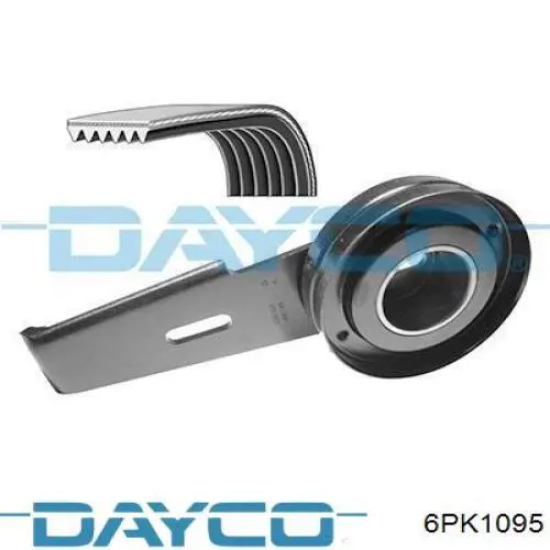 Correa de transmisión trapezoidal Dayco 6PK1095 precio, desde 24,86 EUR