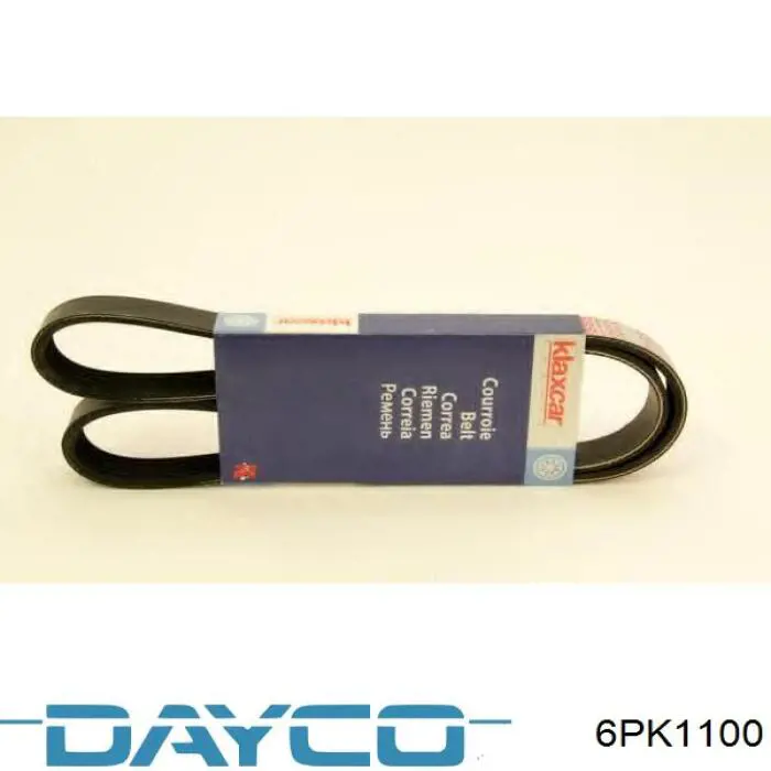 Correa de alternador 6PK1100 Dayco