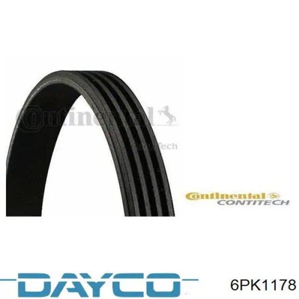 Comprar 6PK1178 Dayco Correa trapezoidal