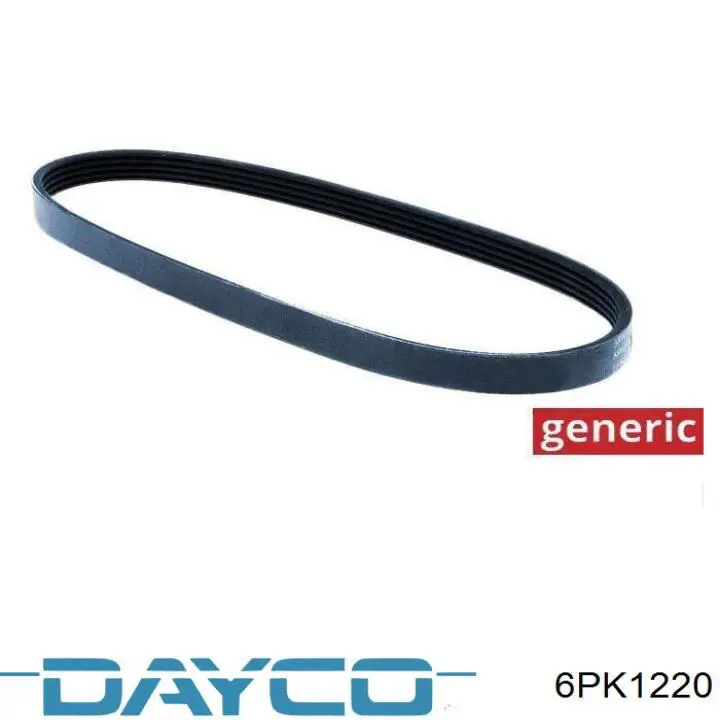 Correa de transmisión trapezoidal Dayco 6PK1220 precio, desde 24,82 EUR