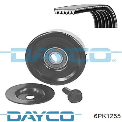 Comprar 6PK1255 Dayco Correa trapezoidal