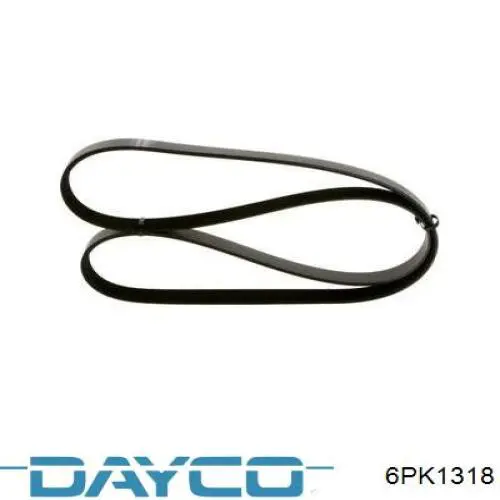 6PK1318 Dayco correa trapezoidal