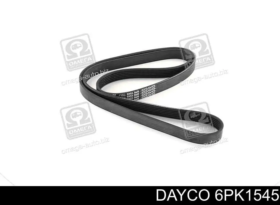 Correa de transmisión trapezoidal Dayco 6PK1545 precio, desde 33,77 EUR
