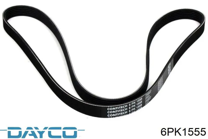 Correa accesorios Dayco 6PK1555