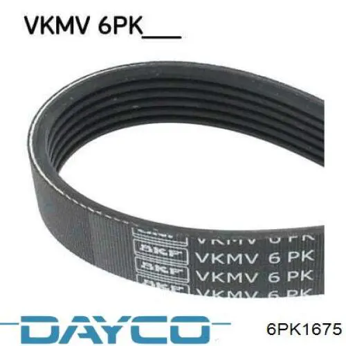 Comprar 6PK1675 Dayco Correa trapezoidal