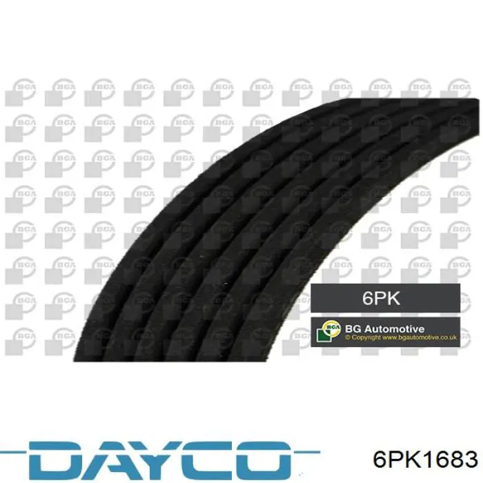 Comprar 6PK1683 Dayco Correa trapezoidal
