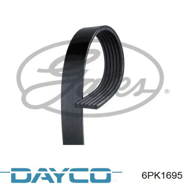 6PK1695 Dayco correa trapezoidal