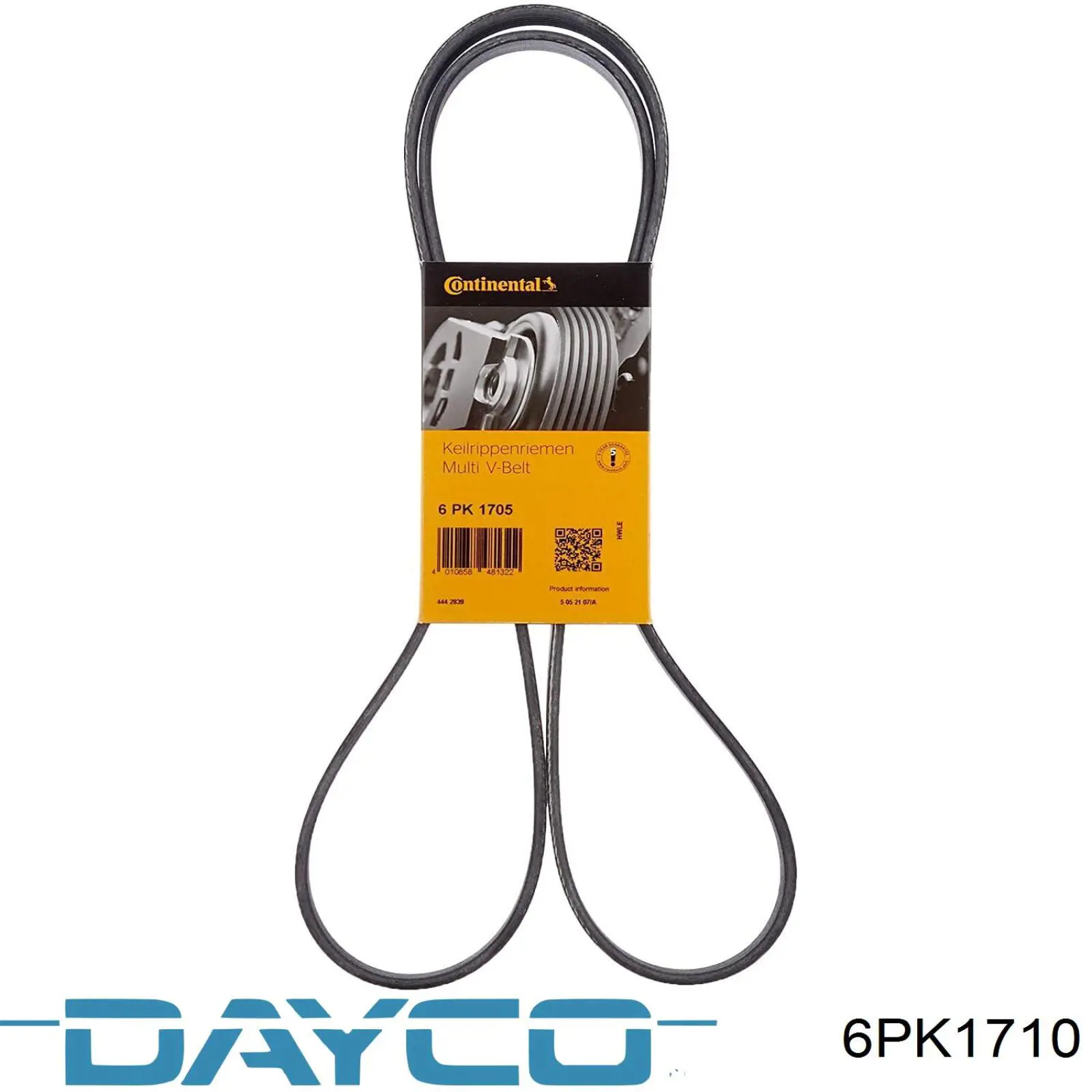 Comprar 6PK1710 Dayco Correa trapezoidal
