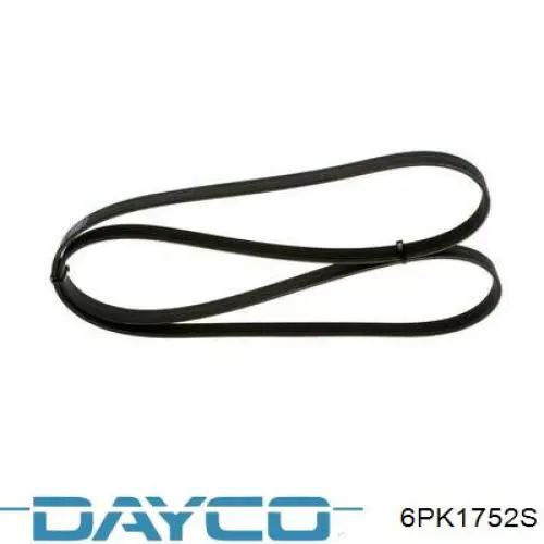 Correa de alternador 6PK1752S Dayco