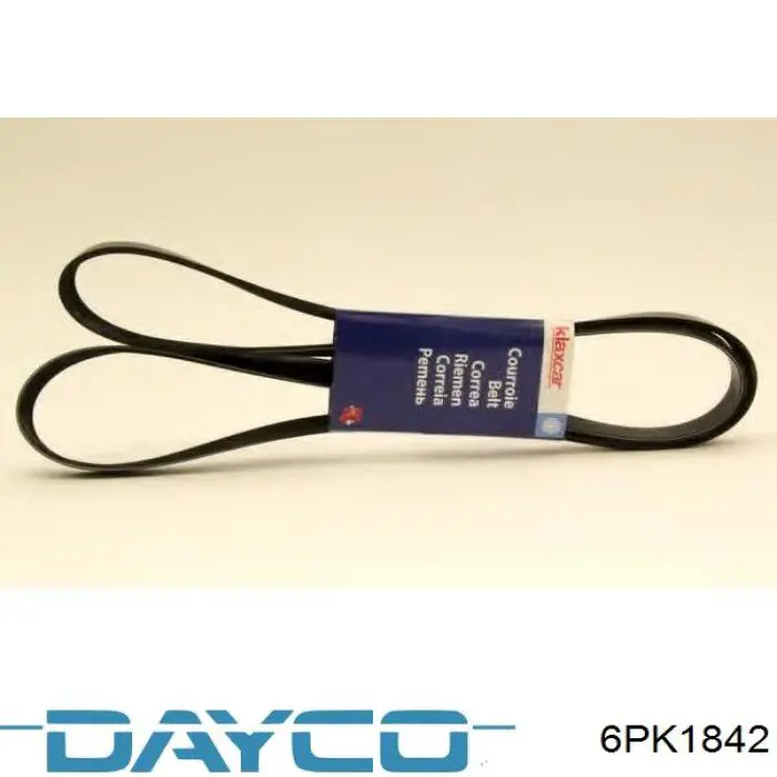 Correa de transmisión trapezoidal Dayco 6PK1842 precio, desde 38,83 EUR