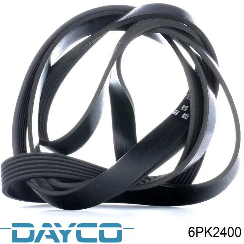 Correa de alternador 6PK2400 Dayco