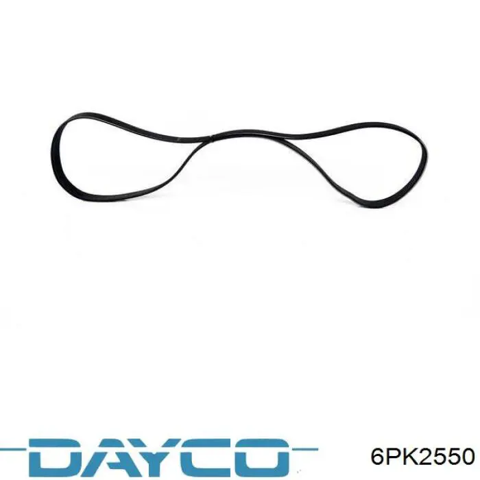 6PK2550 Dayco correa trapezoidal