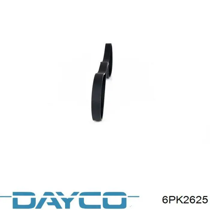 Correa de transmisión trapezoidal Dayco 6PK2625 precio, desde 54,17 EUR