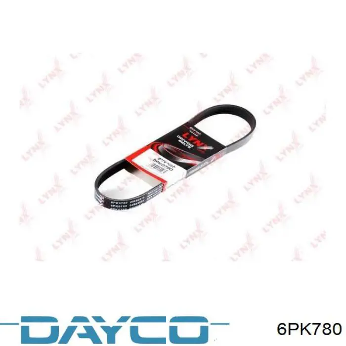 Correa accesorios Dayco 6PK780