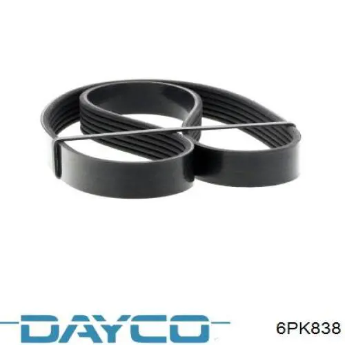 Correa de transmisión trapezoidal Dayco 6PK838 precio, desde 24,36 EUR