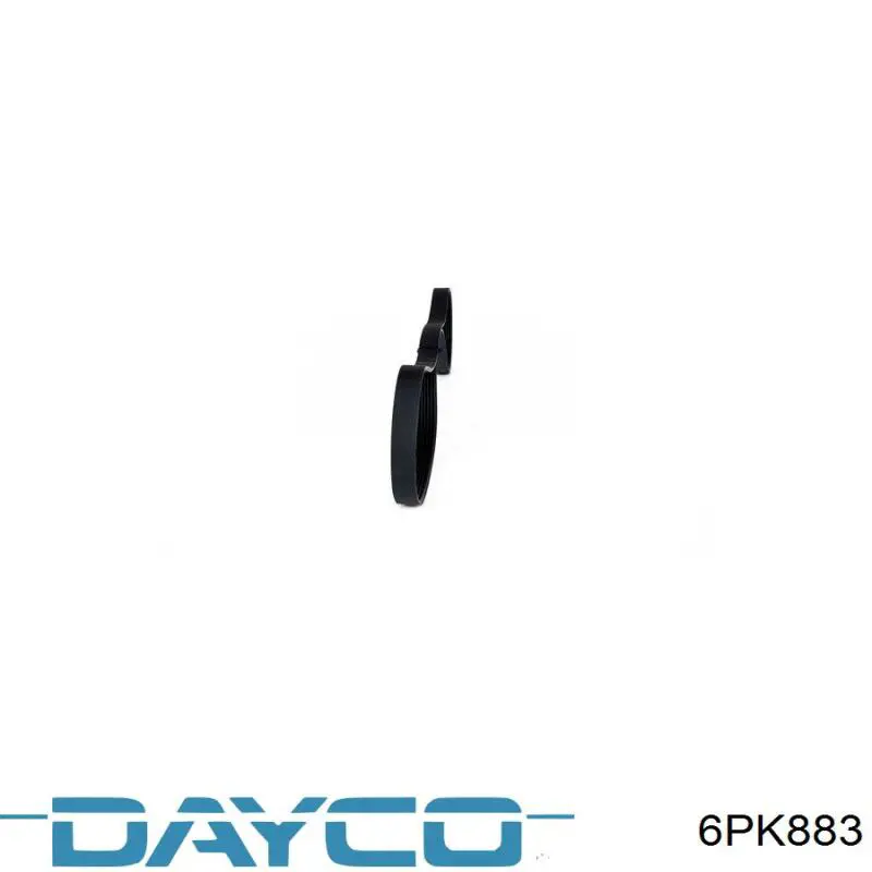 6PK883 Dayco correa trapezoidal