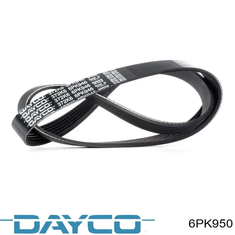 Comprar 6PK950 Dayco Correa trapezoidal