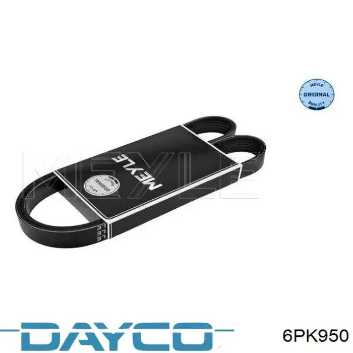 Correa de alternador 6PK950 Dayco