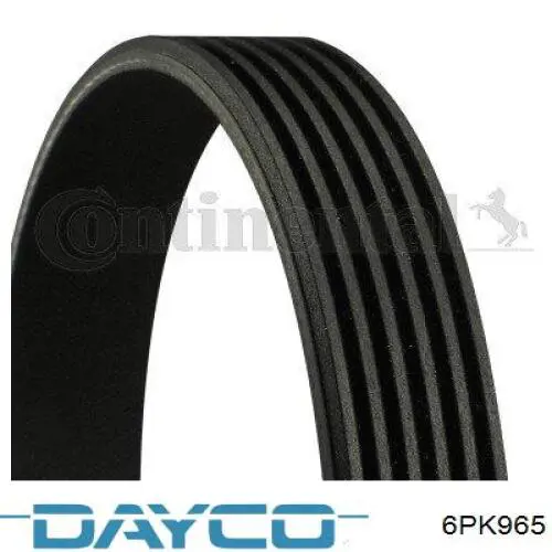 Correa de transmisión trapezoidal Dayco 6PK965 precio, desde 21,43 EUR