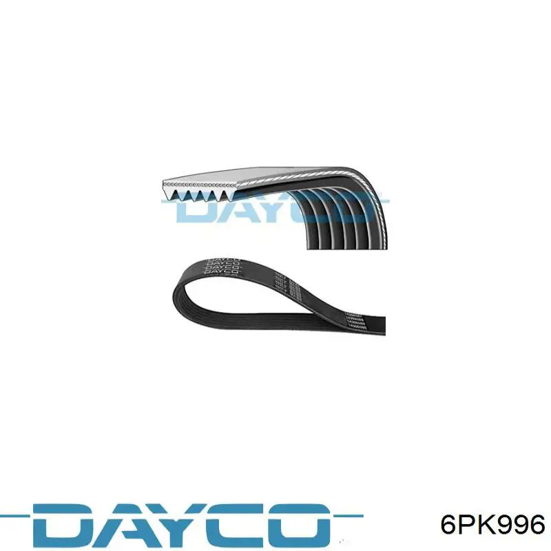 Comprar 6PK996 Dayco Correa trapezoidal