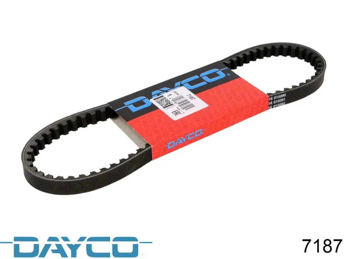Correa de variador Dayco 7187 precio, desde 24,84 EUR