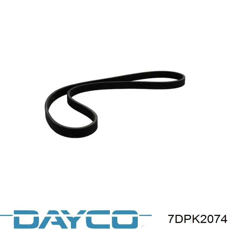 7DPK2074 Dayco correa trapezoidal