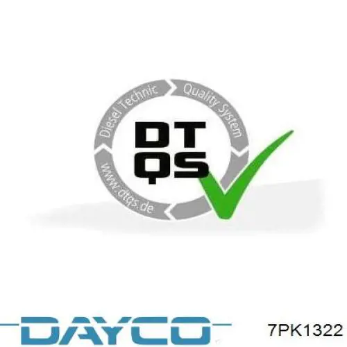 Comprar 7PK1322 Dayco Correa trapezoidal