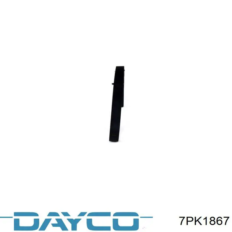 7PK1867 Dayco correa trapezoidal