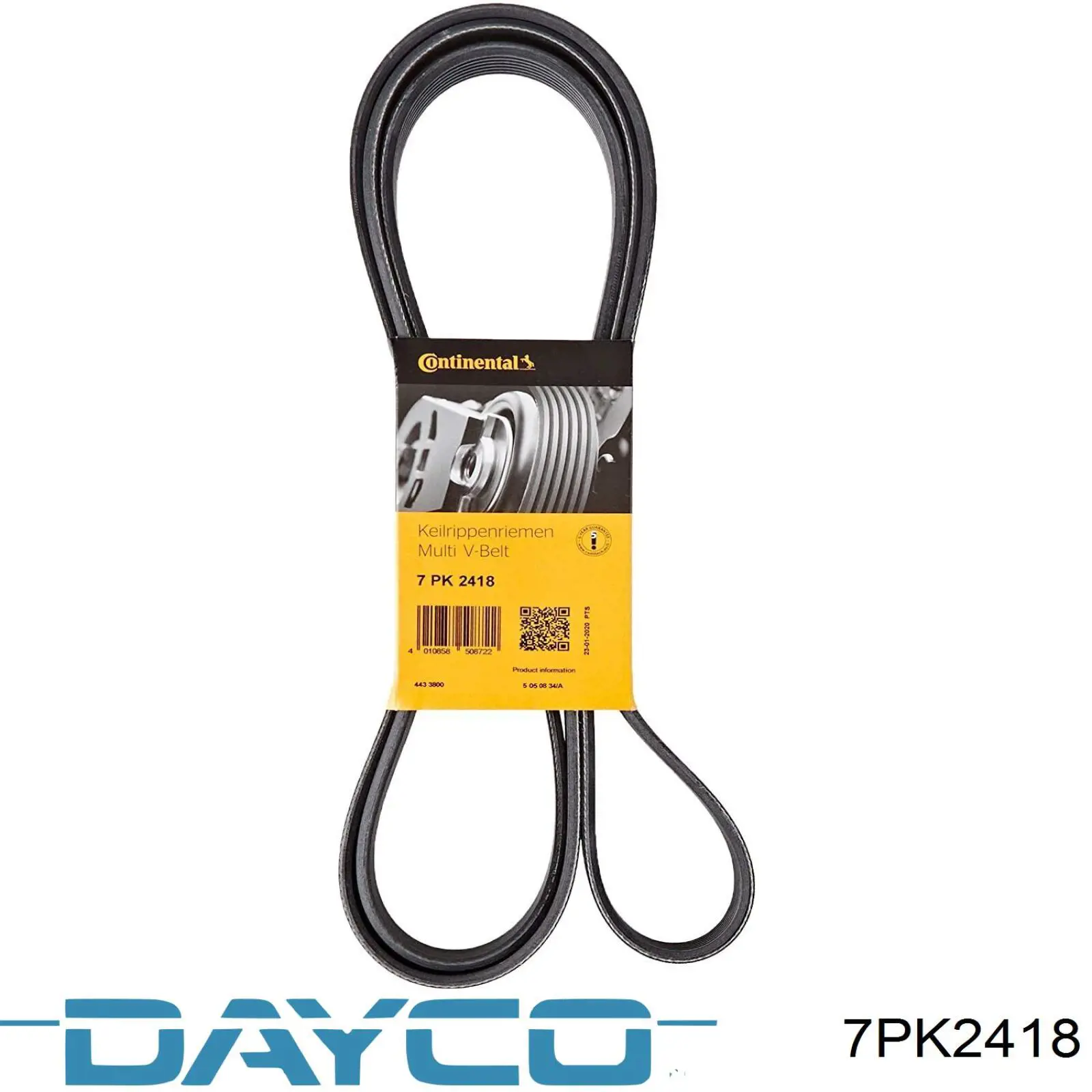 Comprar 7PK2418 Dayco Correa trapezoidal