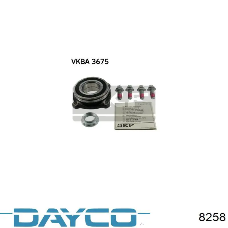 8258 Dayco Correa de variador