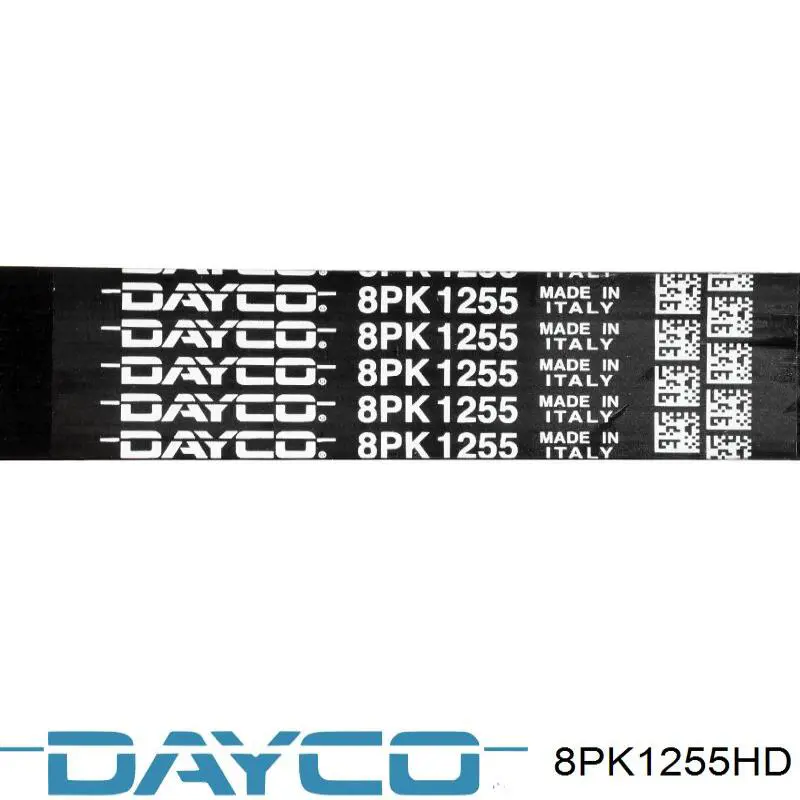 Correa de transmisión trapezoidal Dayco 8PK1255HD precio, desde 19,71 EUR