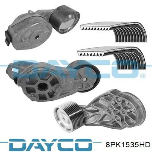 8PK1535HD Dayco correa trapezoidal