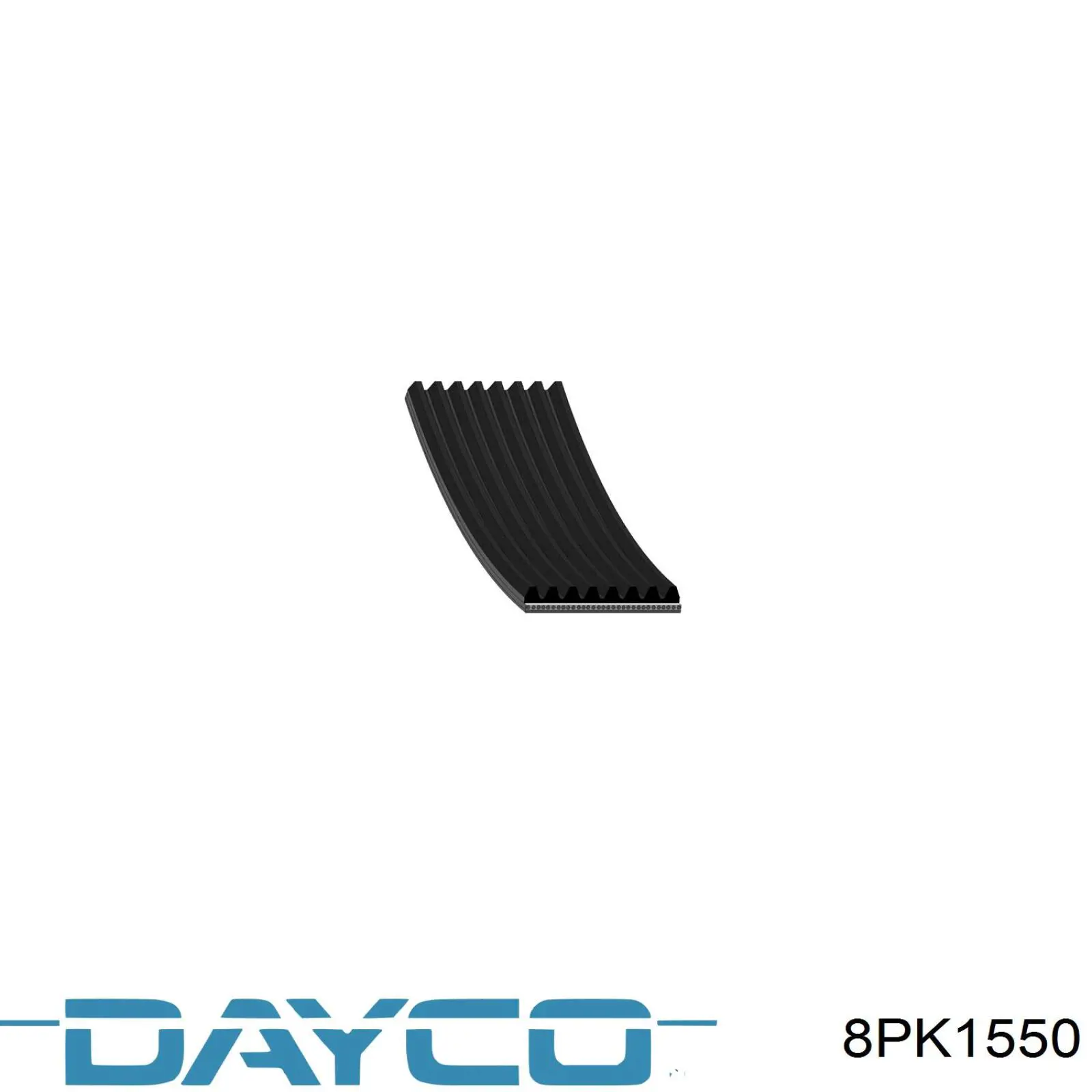 8PK1550 Dayco correa trapezoidal