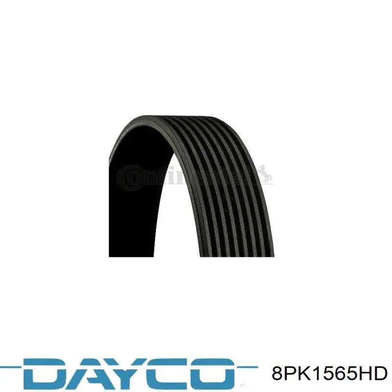 Correa de transmisión trapezoidal Dayco 8PK1565HD precio, desde 20,81 EUR