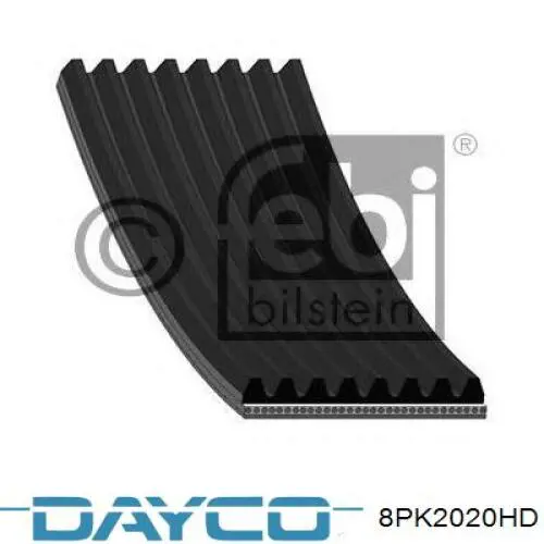 Correa de transmisión trapezoidal Dayco 8PK2020HD precio, desde 25,94 EUR