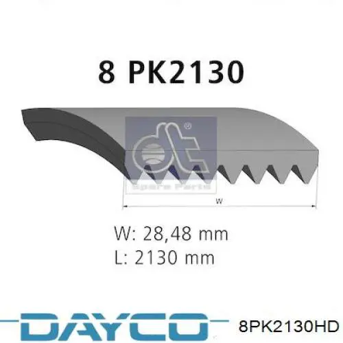 Comprar 29077 Febi Correa trapezoidal