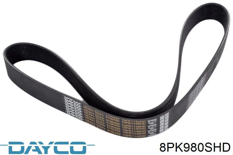 8PK980SHD Dayco correa trapezoidal