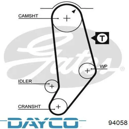 94058 Dayco correa distribucion