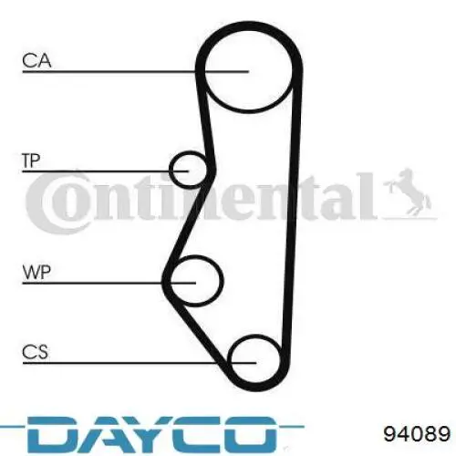 Correa de distribución Dayco 94089 precio, desde 9,88 EUR