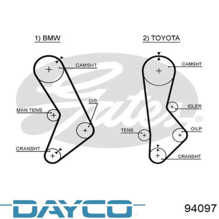 94097 Dayco Correa dentada