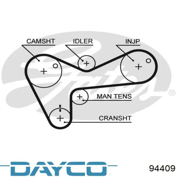 94409 Dayco Correa dentada