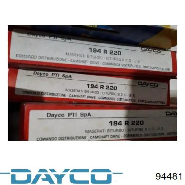 Correa de distribución Dayco 94481 precio, desde 40,46 EUR