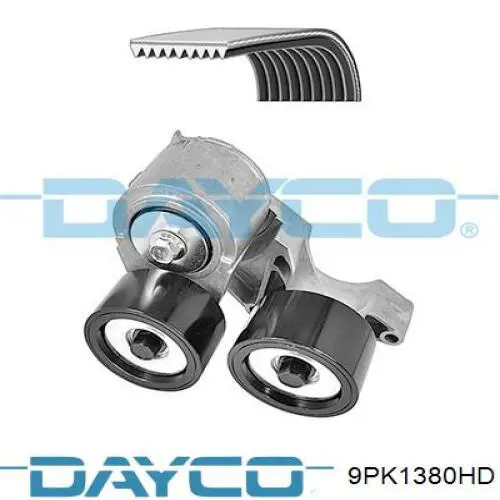 Correa de transmisión trapezoidal Dayco 9PK1380HD precio, desde 19,75 EUR