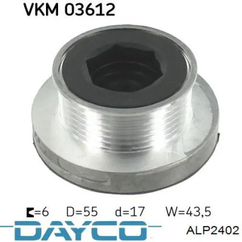 Poleas juego de piezas Renault Megane 2 LM0, LM1