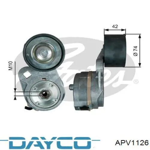 Comprar APV1126 Dayco Tensor de correa poli V 