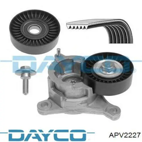 Tensor de la correa trapecial poli v Dayco APV2227