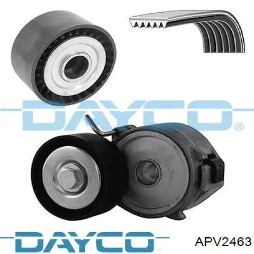 Tensor de la correa trapecial poli v Dayco APV2463