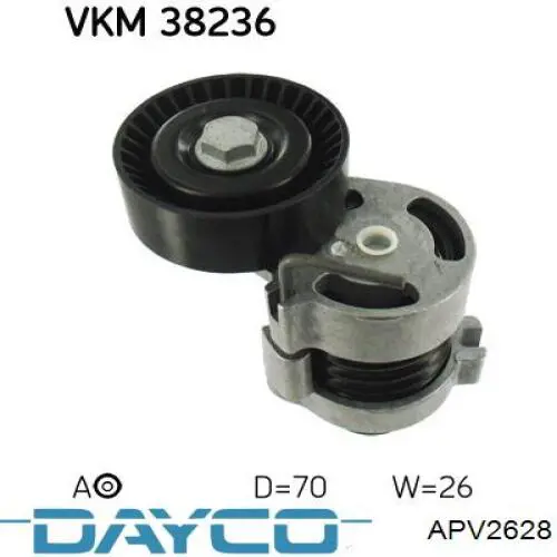 Comprar APV2628 Dayco Tensor de correa poli V 