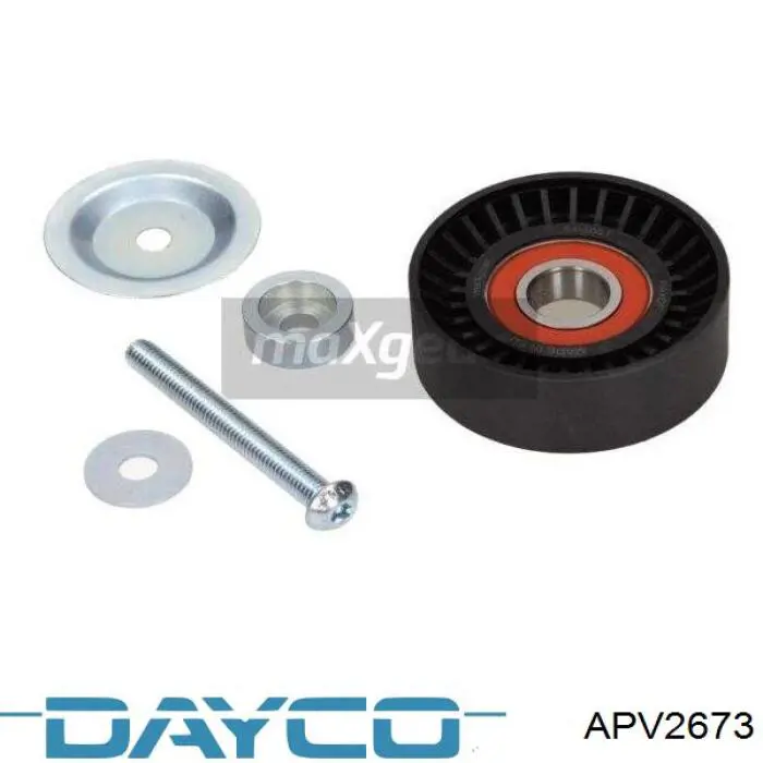 Comprar APV2673 Dayco Polea inversión/guía, correa poli V